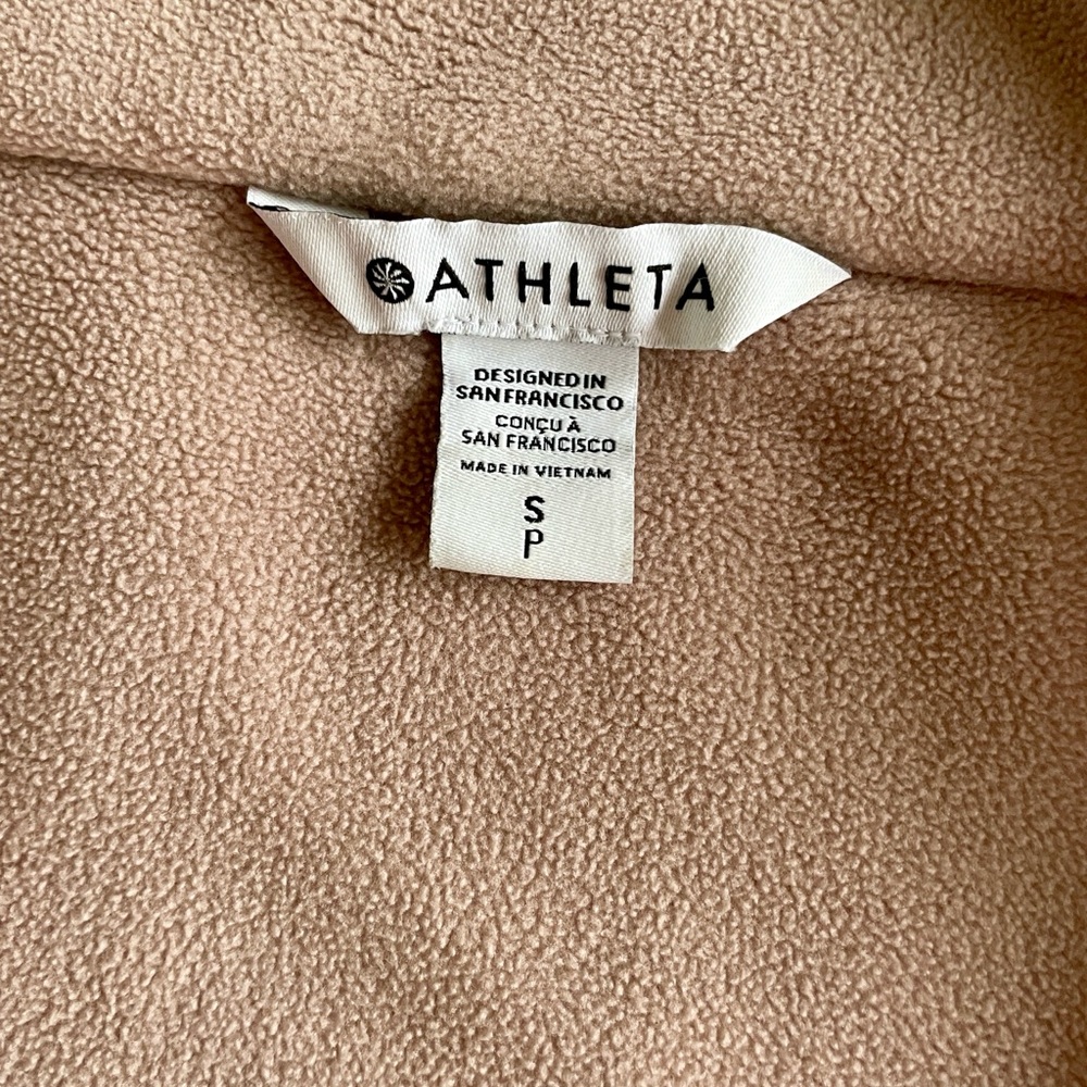 Athleta Overlook Microfleece Pullover Size Small - image 7
